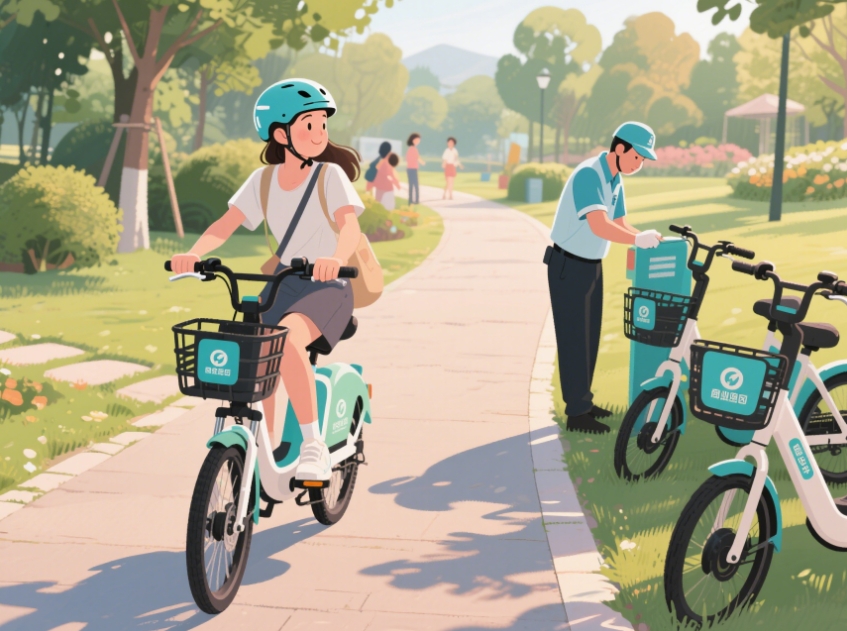 景区共享电动车.png