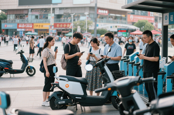 投资10万开电动车租赁店，一年能赚多少？实算来了！新闻配图